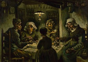 Los comedores de patatas, 1885